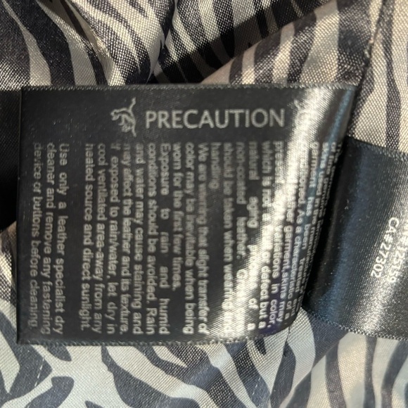 MACKAGE Sz S Kenya Aritzia Lamb’s Leather Zipper Snap Closure Moto Style Jacket - Picture 13 of 16